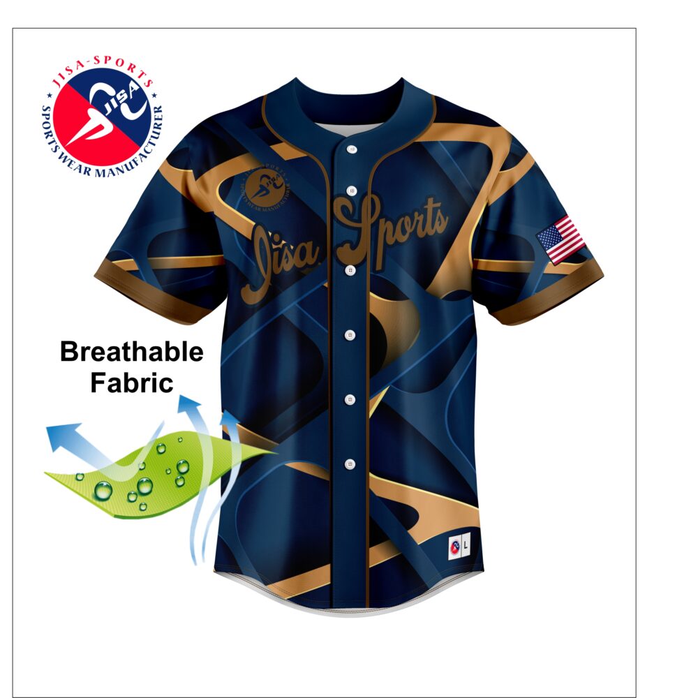 custom made fully sublimated baseball jerseys