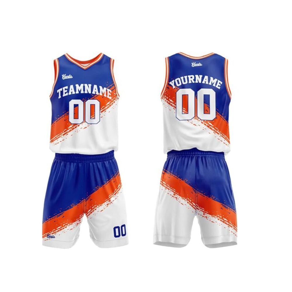 Custom Team Basketball Kit – Moisture-Wicking Fabric