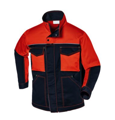 Heavy-Duty Work Jacket with Reflective Strips