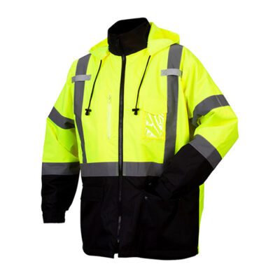 Hi-Visibility Safety Jacket for Construction & Road Work