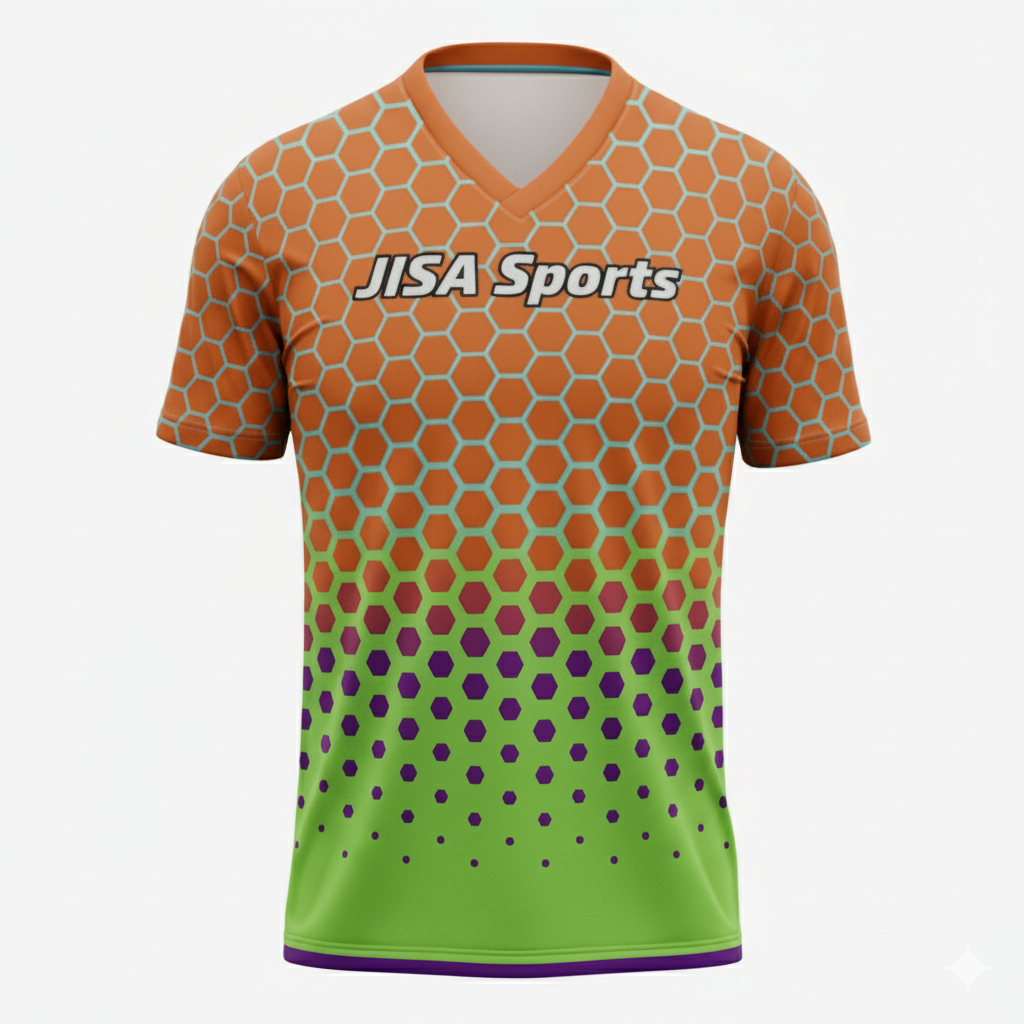Soccer Jersey Hexa design latest 2025 | Dye Sublimation printing